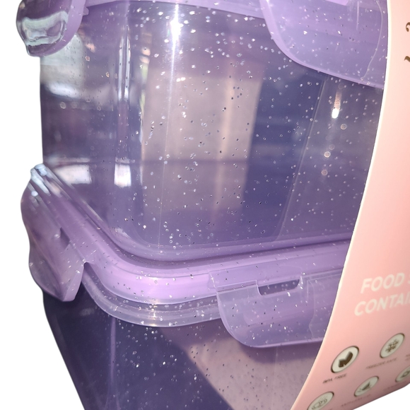Juicy Couture Purple Food Storage Container Set - 1500ml - Picture 3 of 3